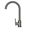 Кухонная мойка Wisent 50 WS35050B/WGER019B/W405B/W302644B/W4998-3-U со смесителем цвет Графит