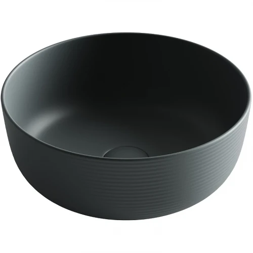 Раковина-чаша Ceramicanova Element 36 CN6073MDH Темный антрацит матовый фарфор накладная