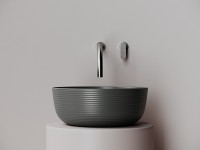 Раковина-чаша Ceramicanova Element 36 CN6073MDH Темный антрацит матовый фарфор накладная