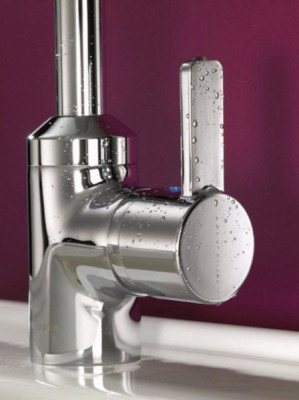 Смеситель для раковины Kludi Zenta 382550575 Хром латунь