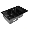 Кухонная мойка Wisent 78 WS37851B-SL/WS-02-2B/W302644B цвет Графит
