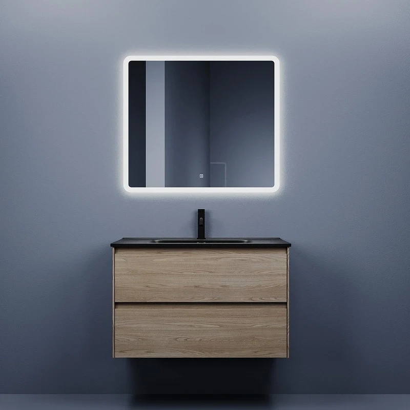 Тумба под раковину Sancos Cento 80 CN80KE подвесная Карпатская ель МДФ / ЛДСП