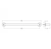 Полотенцедержатель Ramonsoler Accesorios TOAL02OC Золото брашированное