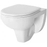 Комплект унитаза Damixa Jupiter DX77C1738SC с инсталляцией Tece Profil 9400412 с сиденьем Микролифт и клавишей смыва Хром глянцевый фарфор подвесной