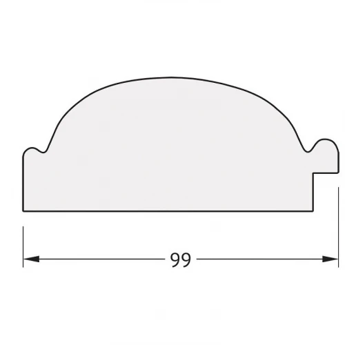 Зеркало Evoform Octagon 63х63 BY 7374 в багетной раме - Византия бронза 99 мм стекло