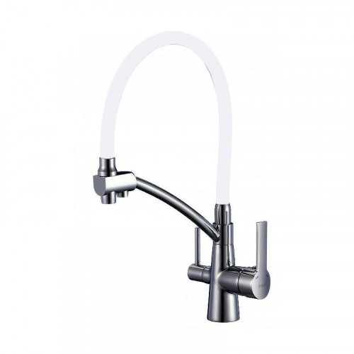 Смеситель для кухни Savol S-L1805L-02 цвет Сатин Белый