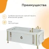 Акриловая ванна Radomir Fra Grande Анабель 170x85 4-01-2-0-1-417 Хром без гидромассажа