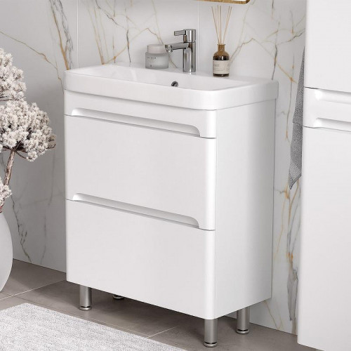 Тумба под раковину Equil Nice 70 tnNICE70.2Y-05 цвет Белый