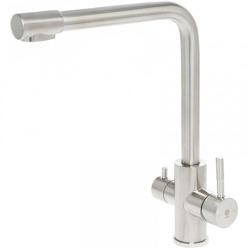 Смеситель для кухни Orange Steel M99-008ni Никель нержавеющая сталь