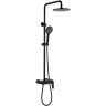 Душевая система RGW Shower Panels SP-33B 51140133-04 Черная матовая латунь на стену