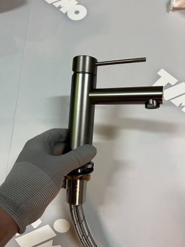 Смеситель для раковины Timo Saona 2361/18F Черное золото латунь