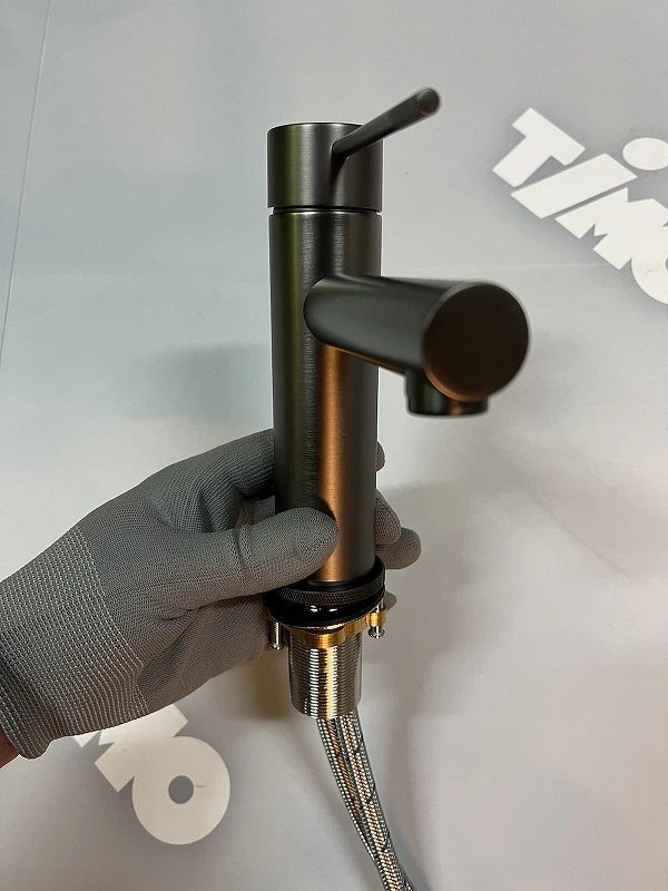 Смеситель для раковины Timo Saona 2361/18F Черное золото латунь