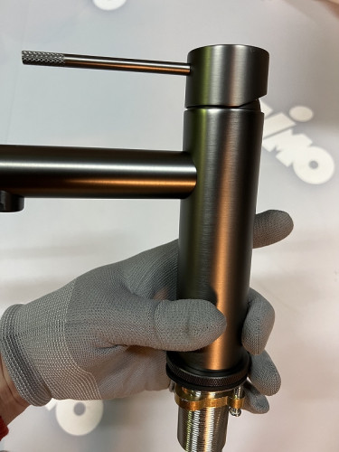 Смеситель для раковины Timo Saona 2361/18F Черное золото латунь