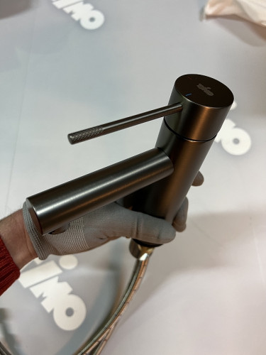 Смеситель для раковины Timo Saona 2361/18F Черное золото латунь