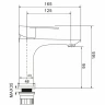 Смеситель для раковины WesnaArt Ray RAY11-210 Хром