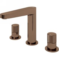 Смеситель для раковины WasserKRAFT Paar 8835 Розовое золото латунь