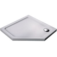 Акриловый поддон для душа Black&amp;White Stellar Wind Slim Line 100x100 10p0000 Белый