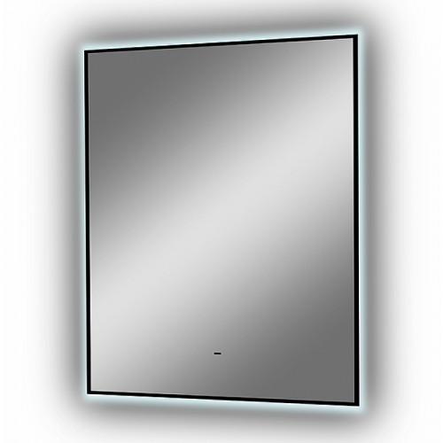 Зеркало Континент Amer 600х700 ЗЛП1537 с подсветкой с бесконтактным выключателем МДФ / ЛДСП, стекло