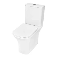 Унитаз-компакт Azario Кона AZ-1315A цвет Белый с бачком и сиденьем Микролифт