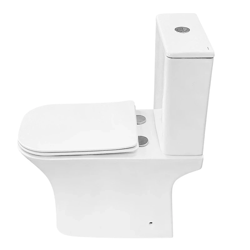 Унитаз-компакт Azario Кона AZ-1315A цвет Белый с бачком и сиденьем Микролифт