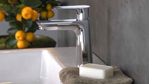 Смеситель для раковины Hansgrohe Talis E 71712000 Хром латунь