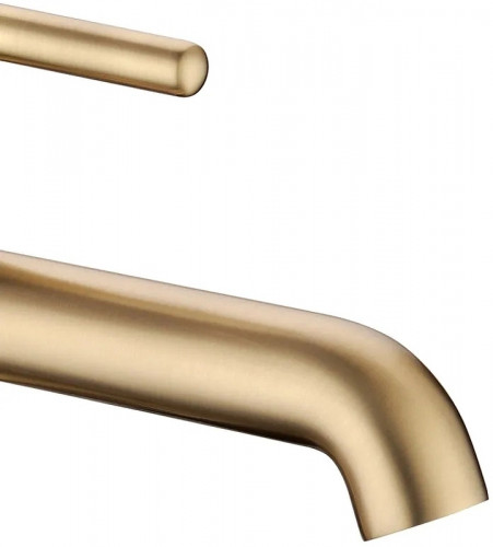 Смеситель для раковины Grocenberg GB2099MG Золото матовое