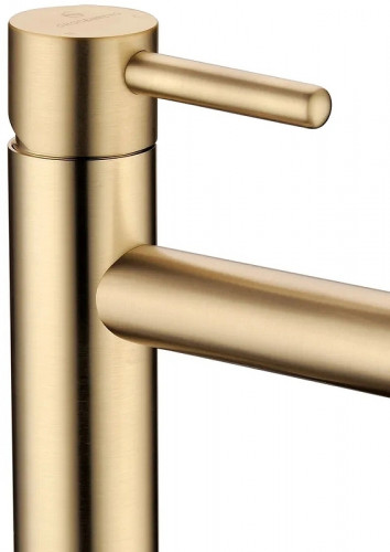 Смеситель для раковины Grocenberg GB2099MG Золото матовое