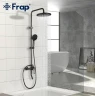 Душевая система Frap F24011-9 Оружейная сталь латунь на стену