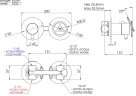Смеситель для душа Remer Chrono CH92ZPXV цвет Сталь