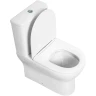 Унитаз компакт BelBagno Energia BB8134CPR/SC без бачка с сиденьем Микролифт фаянс напольный