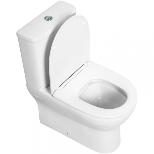 Унитаз компакт BelBagno Energia BB8134CPR/SC без бачка с сиденьем Микролифт фаянс напольный