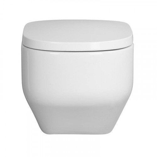 Унитаз Abber Rechteck AC1218 подвесной цвет Белый с сиденьем Микролифт