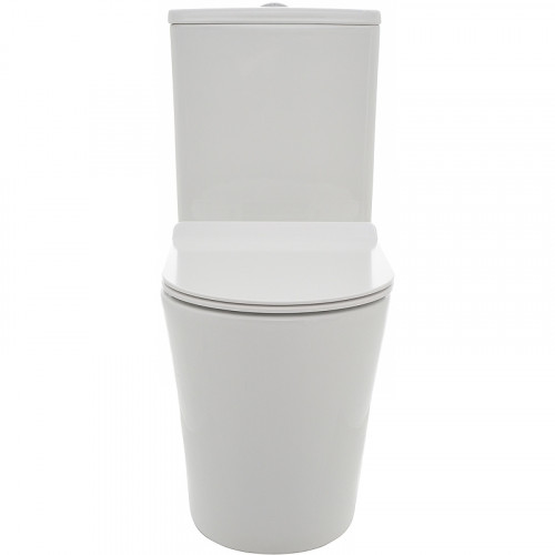 Унитаз компакт AQUAme AQM1001 без бачка с сиденьем Микролифт фаянс напольный