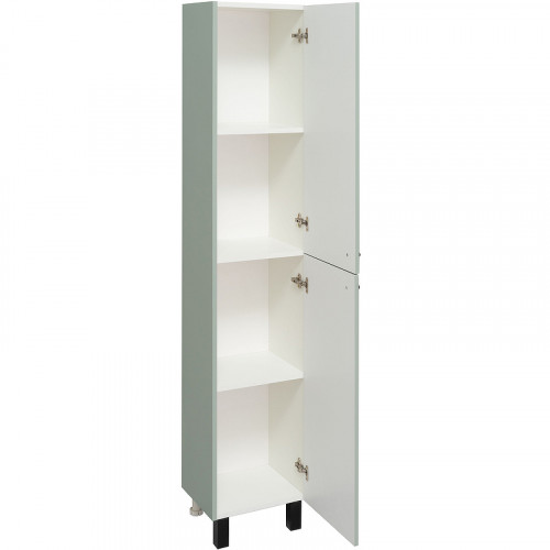 Шкаф пенал Runo Римини 35 R 00-00001271 Мята МДФ / ЛДСП