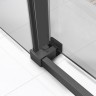 Душевой уголок Vincea Slim Soft 150x80 VSR-1SS8015CLGM профиль Воронная сталь стекло прозрачное