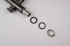 Смеситель для кухни Knotlor Infinity SS-15/GM цвет Вороненая сталь