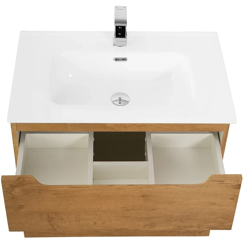 Тумба под раковину BelBagno Etna-H60 70 ETNA-H60-700-2C-SO-RN-P подвесная Rovere Nature МДФ / ЛДСП