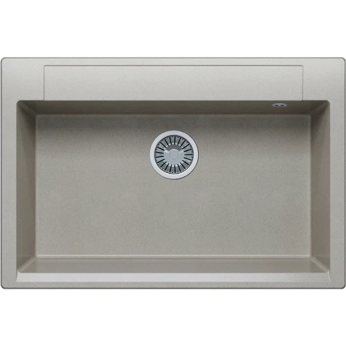 Кухонная мойка Polygran Argo-760 №14 575875 Серая искусственный камень (литьевой мрамор) встраиваемый