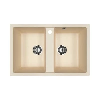 Кухонная мойка Ulgran Classic U-608-328 цвет Бежевый