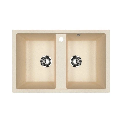 Кухонная мойка Ulgran Classic U-608-328 цвет Бежевый