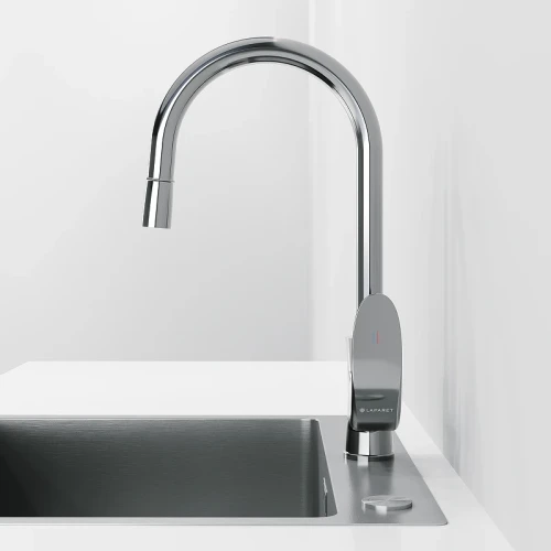 Смеситель для кухни Laparet Lisera Pro N2042402LPT Хром латунь