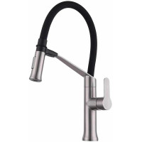 Смеситель для кухни Savol S-SUS6013-01 цвет Сатин Черный