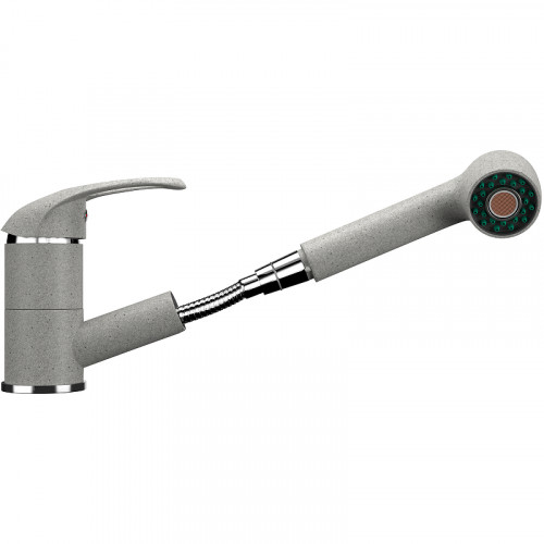 Смеситель для кухни Ulgran Classic U-002-310 Серый латунь