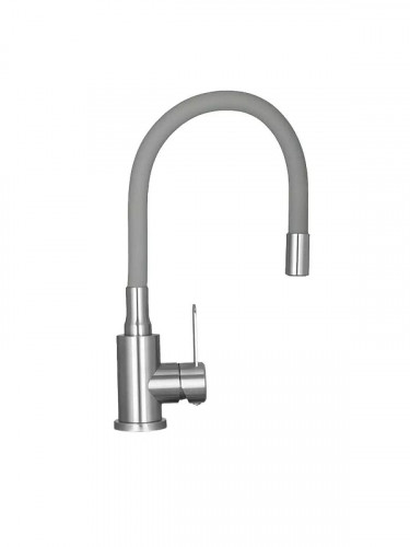 Смеситель для кухни Wisent W74004-9 цвет Сатин, Серый