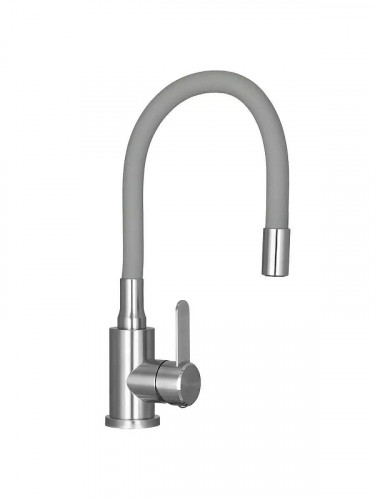 Смеситель для кухни Wisent W74004-9 цвет Сатин, Серый