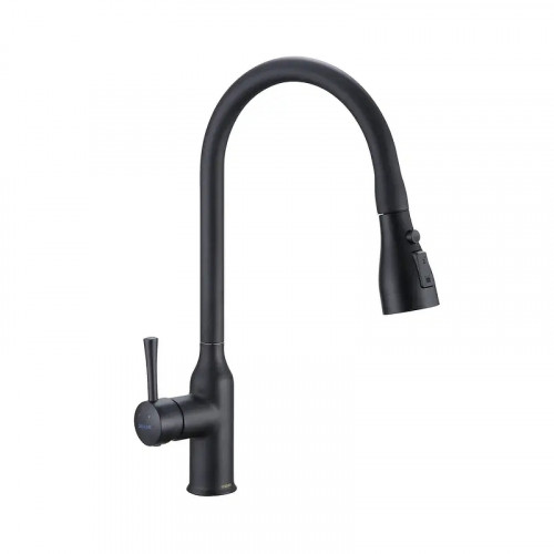 Смеситель для кухни Shevanik S163H цвет Черный