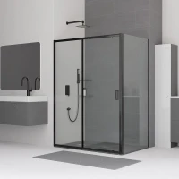 Душевой уголок RGW Classic 100x90 32094890-014 профиль цвет Черный стекло прозрачное