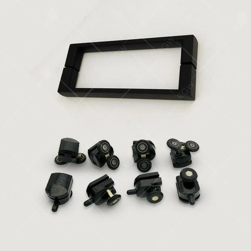 Душевой уголок RGW Classic 100x90 32094890-014 профиль цвет Черный стекло прозрачное