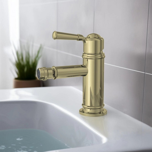 Смеситель для биде Aquatek Классик AQ1518PG Полированное золото латунь