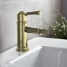 Смеситель для биде Aquatek Классик AQ1518PG Полированное золото латунь